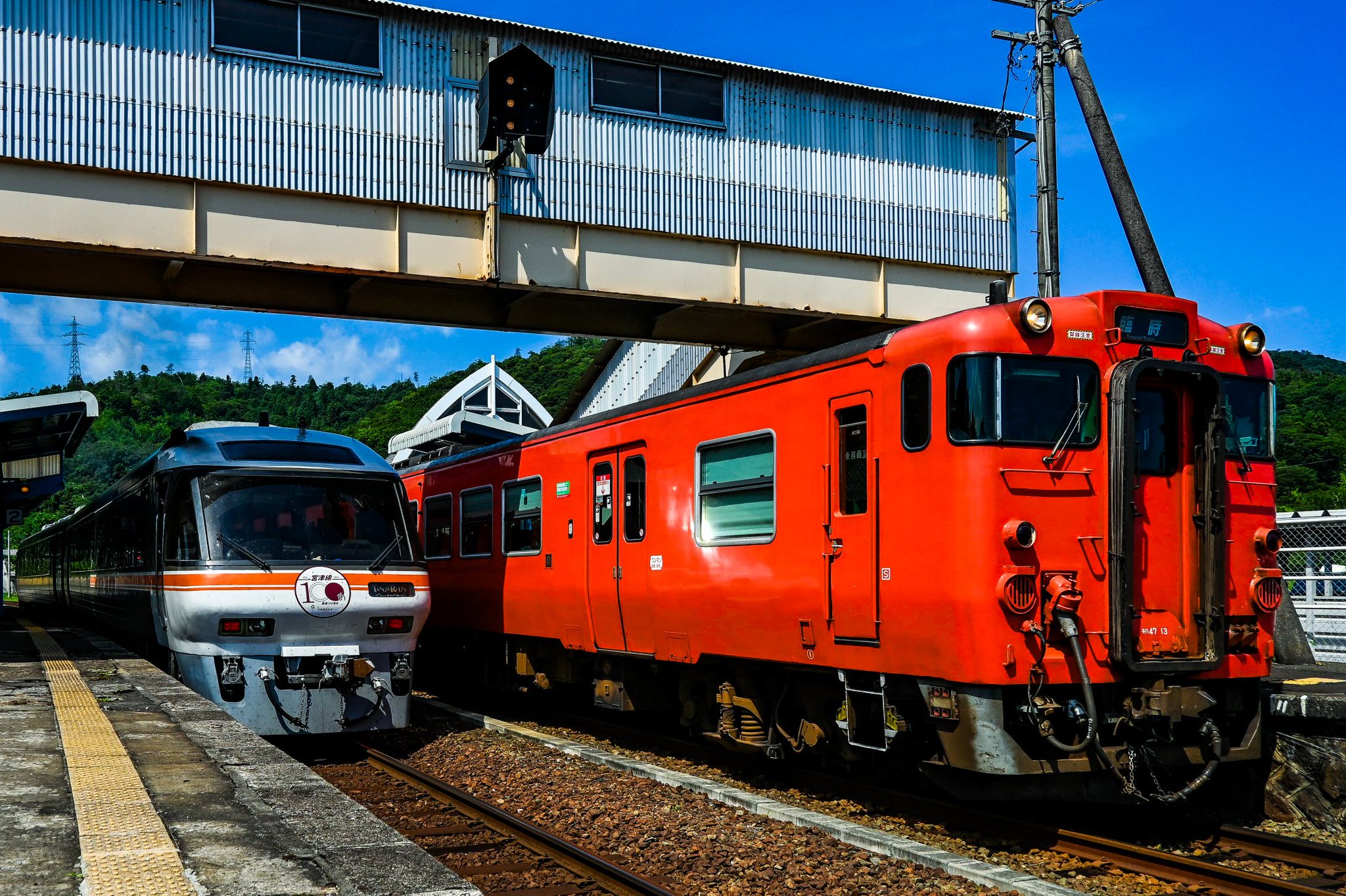 行先板　　京都−豊岡　宮津線経由　急行丹後 急行丹後号◇データファイル | 列車データ館
