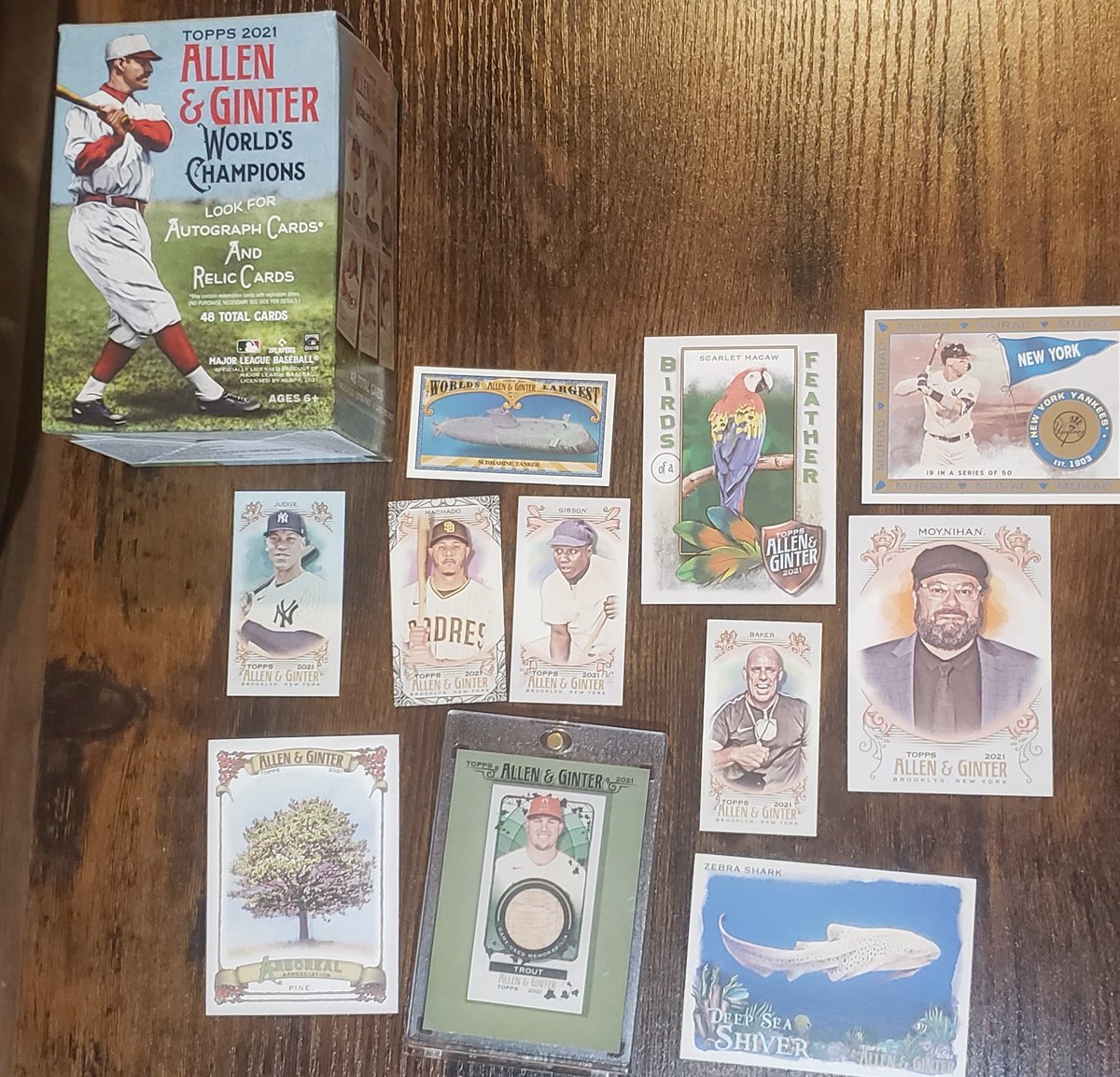 Everyone out here showing off 2024 chrome and I'm still ripping 2021 A&amp;G 😀 #thehobby