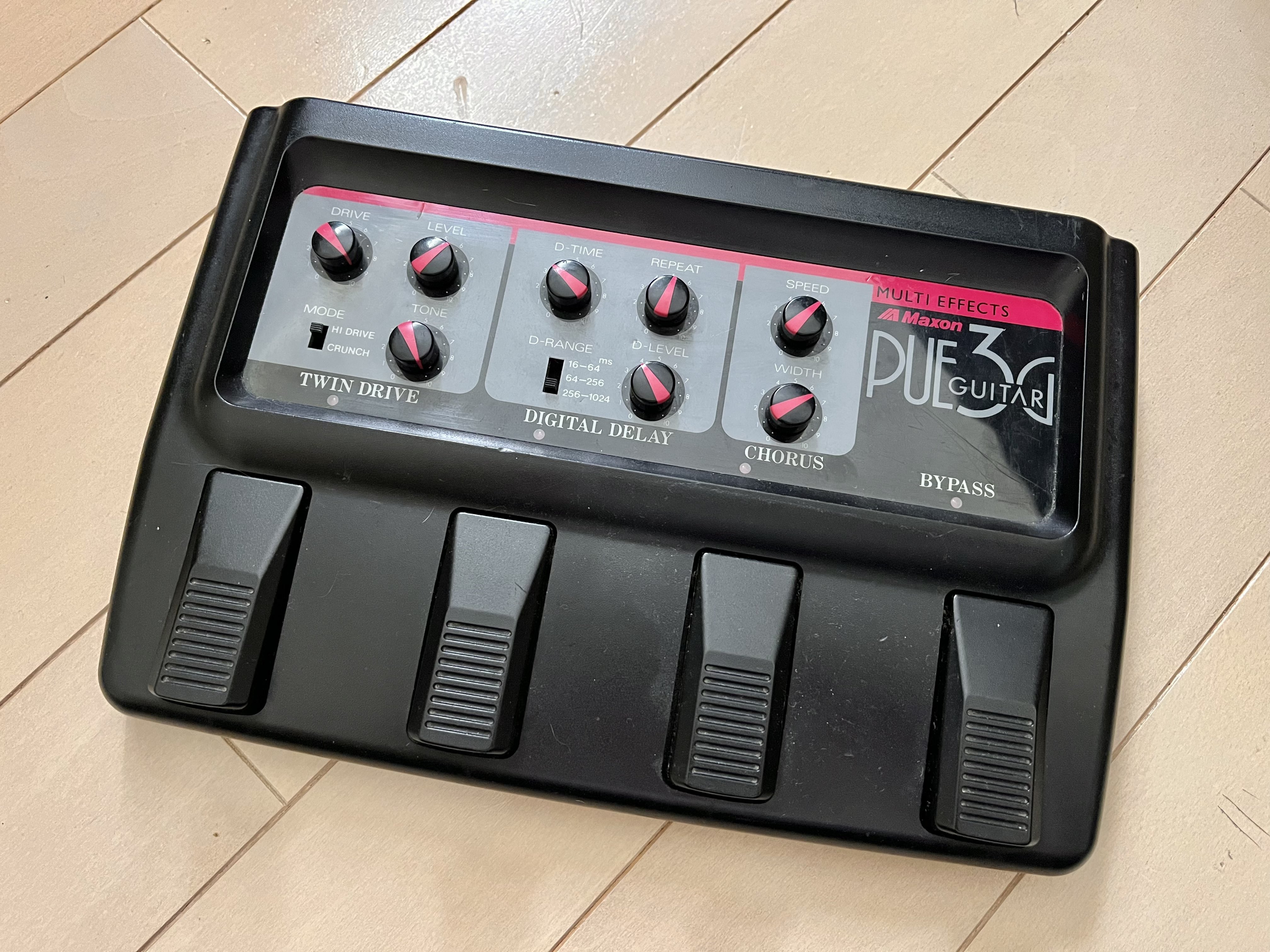 ☆ペダル検証 第175段 MAXON PUE3G編 : ジナパパ一家の何てこと