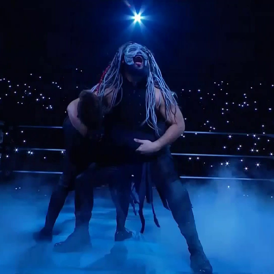 Uncle Howdy hits Chad Gable with Sister Abigail!

#WWERaw