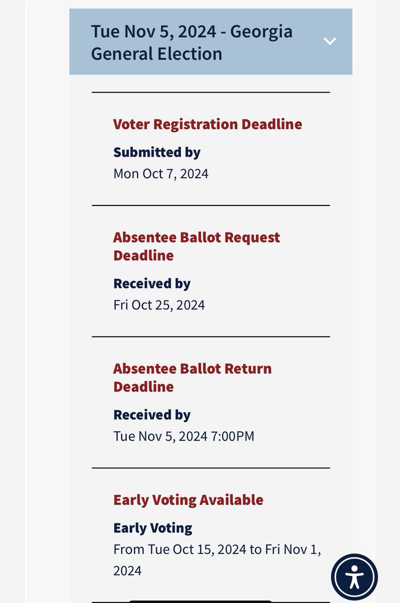 SpeakBlackMan's tweet photo. If you live in #Georgia, please make a plan to vote 🗳️.
It’s also back to school time. Engage our youth.
Check your GA Voter Registration status at https://t.co/DT3ki629PE…
#WinWithBlackMen #KamalaHarris #localelections #localorganizing #SuitsSwaggSuccess https://t.co/aqVBsdo0VF