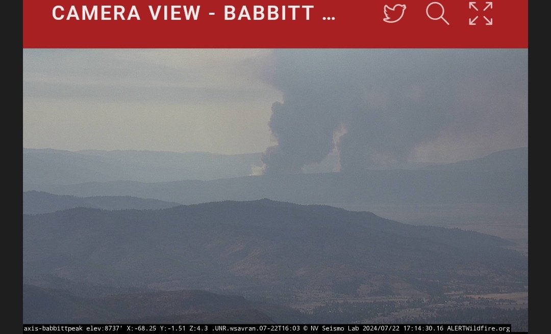 Elias_Funez's tweet image. Our local air tankers and TNF air Attack 17 working the #MillFire and #SmithFire in the Plumas National Forest. Pyrocumulous status. Tankers 88 and 89 reloading retardant from Reno air attack base. Others reloading from GV AA base. #theunionnow #fireseason2024 @TheUnion