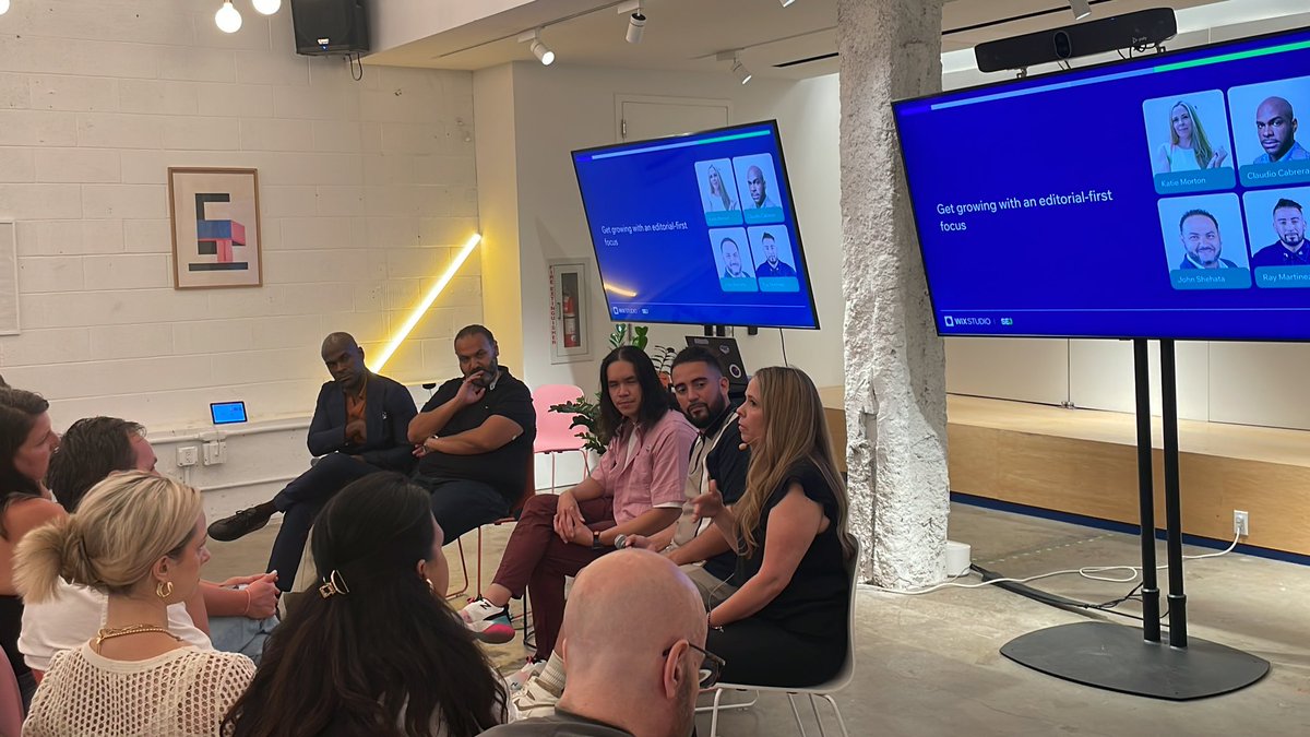 MordyOberstein's tweet photo. Big thanks to @lilyraynyc @CarrieRosePR @CECabrera_ @JShehata @geochingu @RayMartinezSEO @ericasmyname @nickeubanks @itsterryrice @heydomenica and Katie Morton of @sejournal for marking the @WixStudio Digital Marketing Meetup in NYC absolutely fantastic!

Great seeing @MichaelLewittes @BethNunnington @richsangerSEO Stephanie Pryor and so many more!