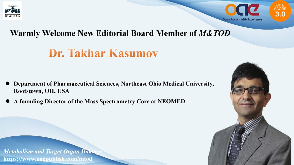 Metabolism and Target Organ Damage tweet media