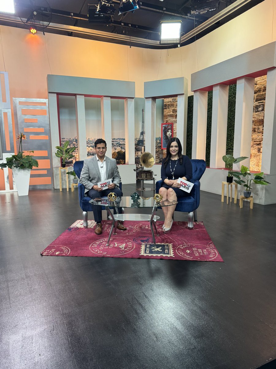 Listos para #todoparis los esperamos en punto de las 8 de la noche por el 34.1 y 34.2 <a href="/MexiquenseTV/">Mexiquense</a> <a href="/LuisAng333/">Don Luis García</a>