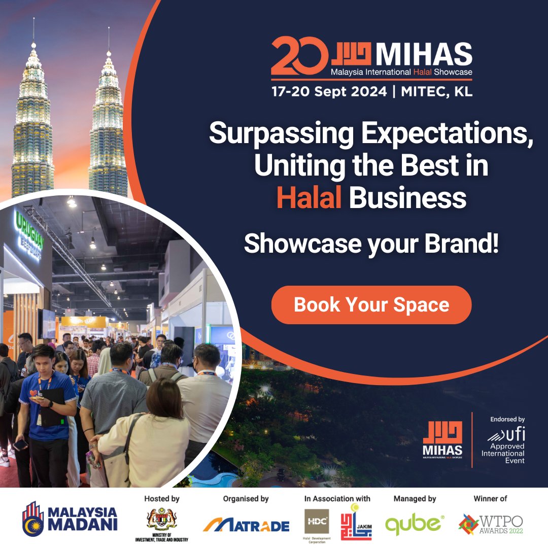 Malaysia International Halal Showcase (MIHAS) tweet media