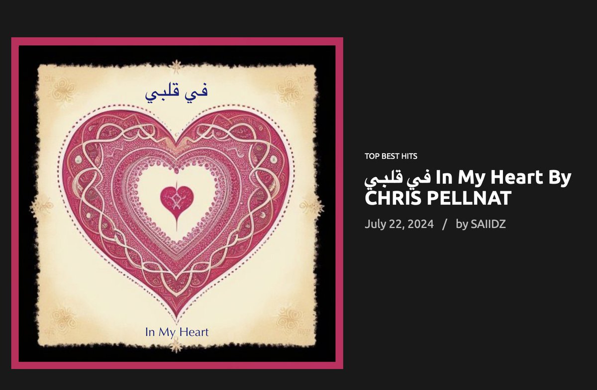 Thanks Said Zeidan!  <a href="/djsaiidzeidan/">SAIID ZEIDAN</a>  #newmusic #blog #review #arabic #rock tinyurl.com/yybsr9p9