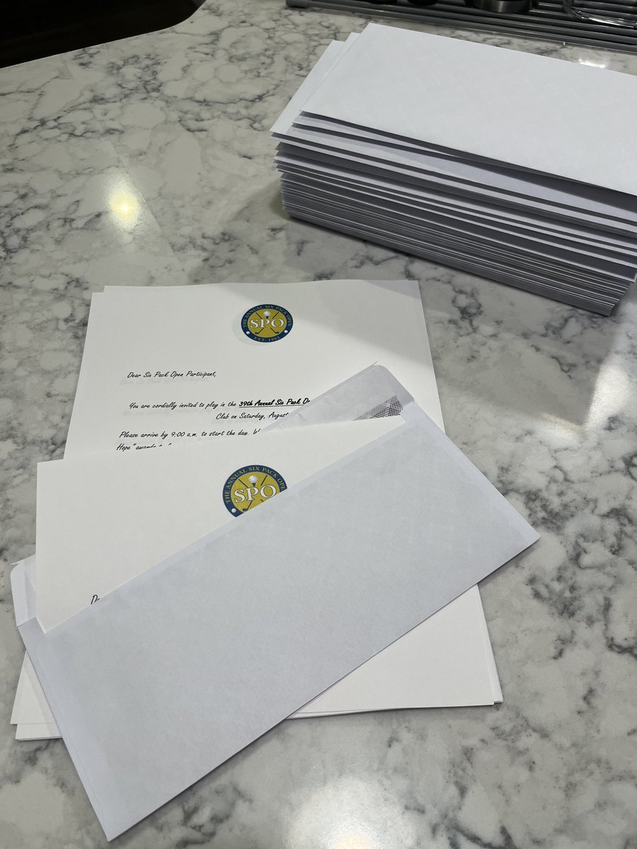 Check your mailboxes this week 🏆🏆🏆