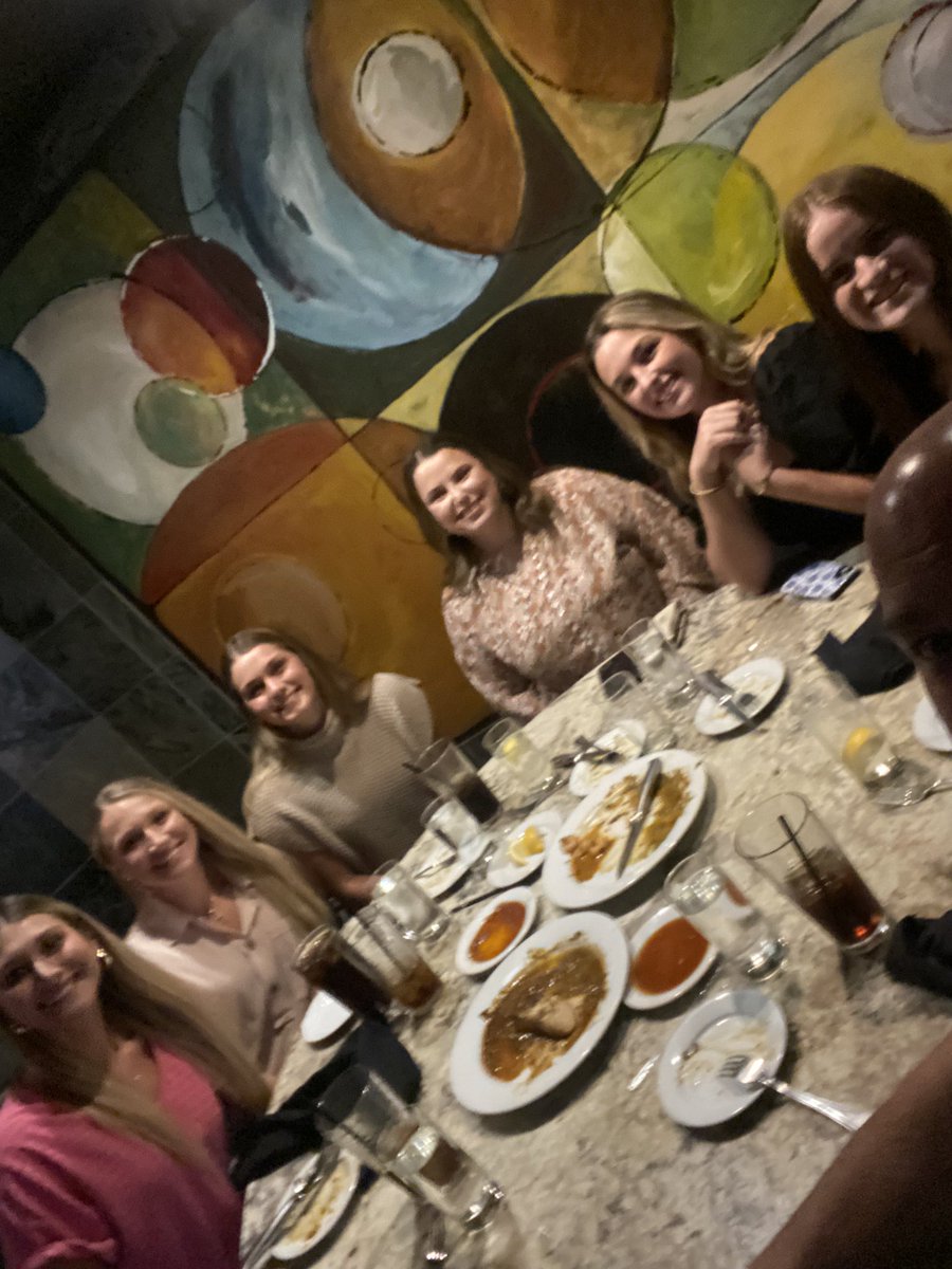 Senior dinner tonight in Indy (minus SK 🥺)!!  Always grateful for each senior class pouring into the org to leave it better than they when they got here!!