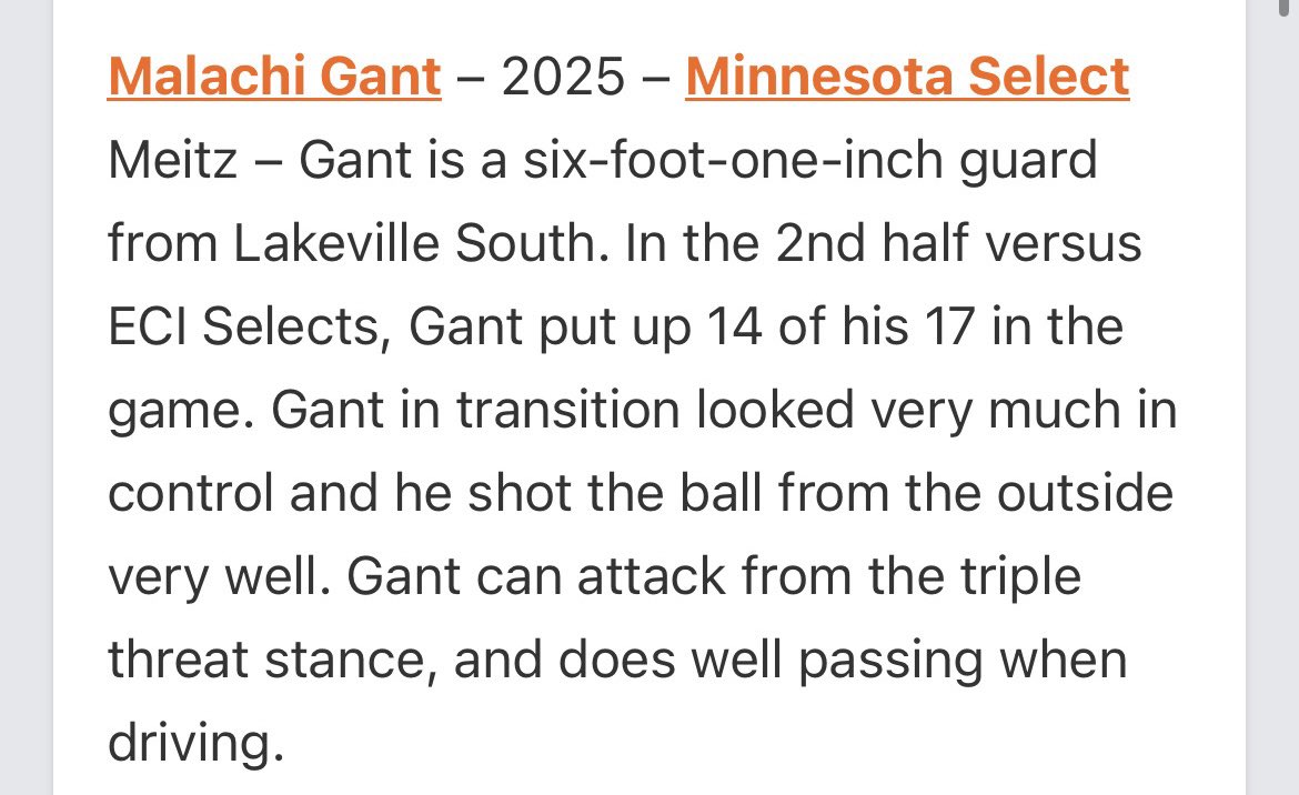 Thanks <a href="/streethistory/">StreetHistory Videos</a> for the write up! <a href="/LSCougarHoops/">Lakeville South Basketball</a> <a href="/MNSelectMeitz/">Minnesota Select Meitz 17u</a> <a href="/PHCircuit/">Prep Hoops Circuit 🏀</a>