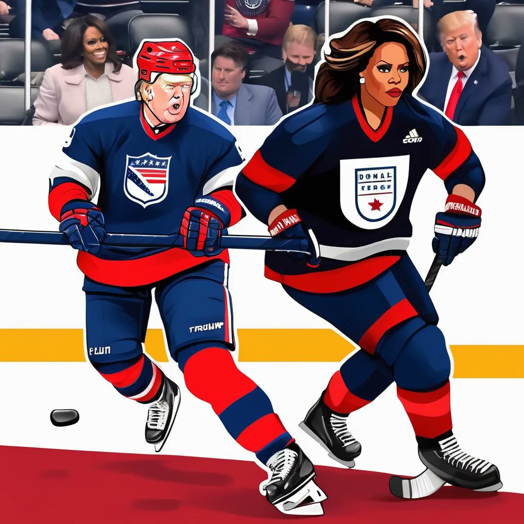 danduumi's tweet photo. @realDonaldTrump @TheDemocrats 
#hockey #winning https://t.co/eS9g9gFZ7N