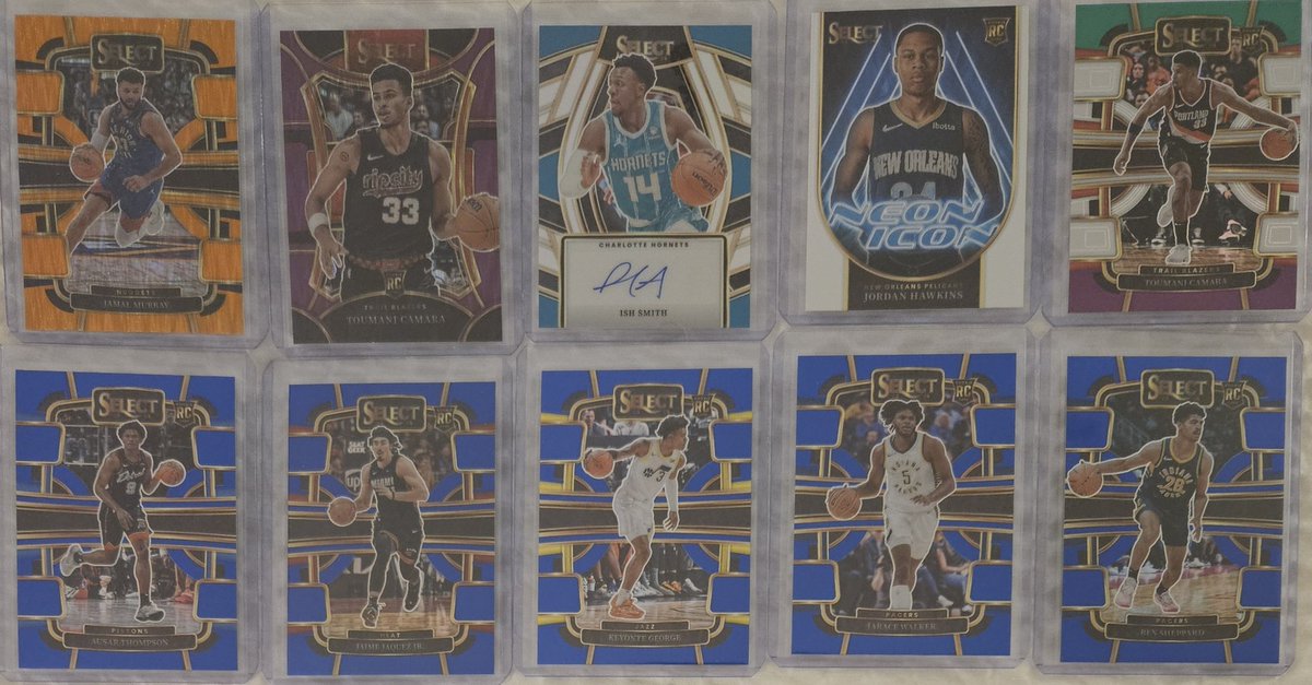 3bangerbreaks's tweet photo. Some #Hits from #Monthly #FREE #Break #18 for #TBBCrewElite
#TBBCrew #TBBDraft #NBA
#Hit #IshSmith #Autograph #LebronJames #VictorWembanyama #BrandonMiller #ChetHolmgren #StephenCurry #LaMeloBall #GiannisAntetokounmpo #JamieJaquezJr #KeyonteGeorge #AusarThompson #PaoloBanchero https://t.co/IqRUmNldnE
