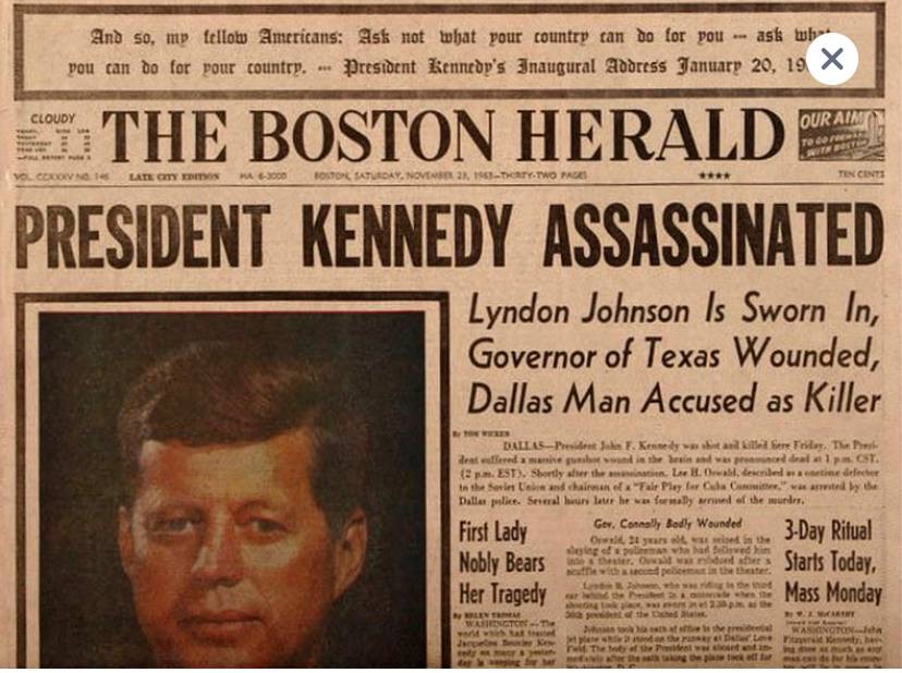 JackStr42679640's tweet photo. Look at the Headlines!!

JFK assassinated
JFK survived.

Trump assassinated
Trump survived.

Titanic sank.
Titanic passengers survive.

Are we on a TIME LOOP? https://t.co/YNBDlVuqJf