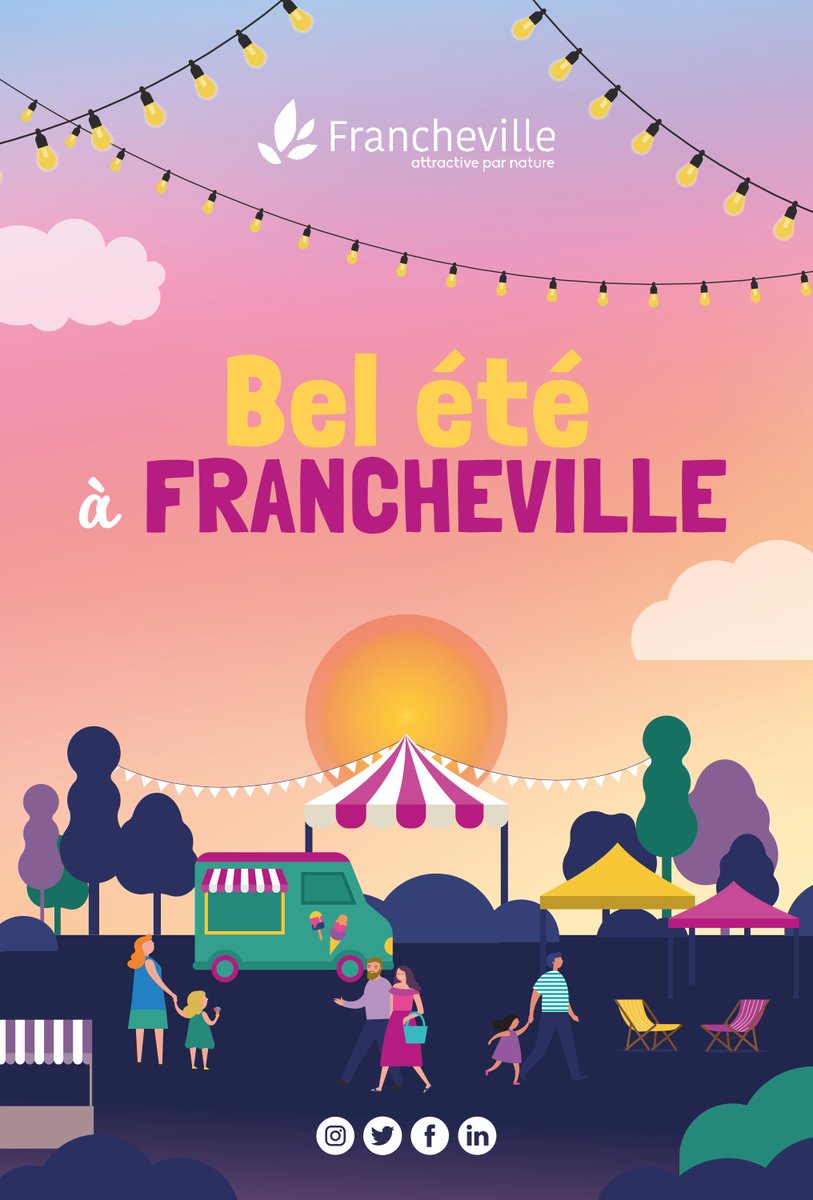 [BEL ÉTÉ 2024☀]

☀️ Michel Rantonnet, maire de Francheville, et son équipe municipale vous souhaitent un bel été.
👉  Pour vous rafraîchir, nous vous invitons à découvrir les promenades ombragées de Francheville.
📲 Découvrez-les dès maintenant : buff.ly/3Sjr6mD