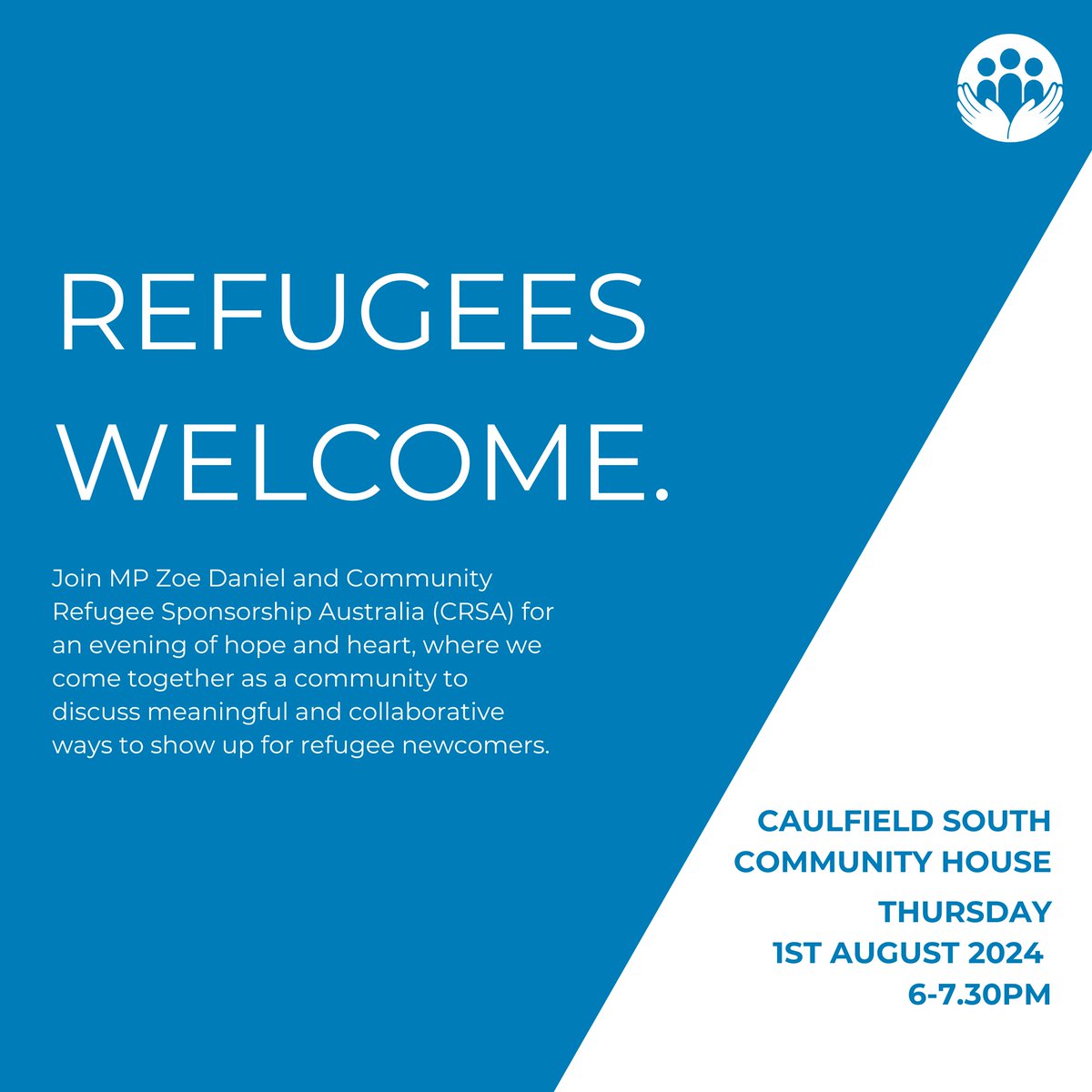 Community Refugee Sponsorship Australia tweet media