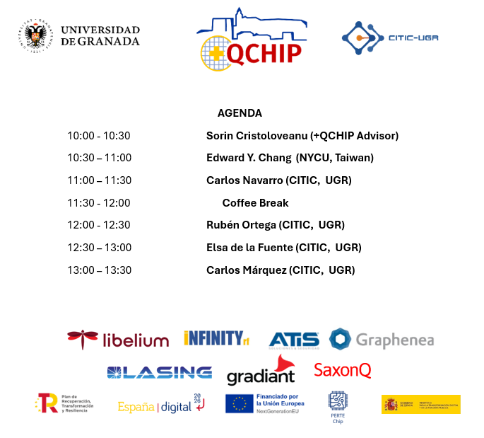 citic_ugr's tweet photo. Workshop Técnico: "+ QCHIP: Transformando la Industria de Semiconductores a través de la integración monolítica de Circuitos CMOS y Tecnologías Innovadoras"

Miércoles, 24 de julio de 2024

Lugar: #CITIC_UGR  (Sala de Usos Múltiples)

@CanalUGR https://t.co/G4lha45bJO