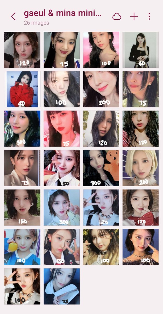 michxyjhy's tweet photo. Λββ§κ°α π wts lfb ph ΰ»κ± β§βΛ #tinesells
β°β‘ gaeul & mina mini qs
β°β‘ price on pic | can lower if payo
β°β‘ can do 1 month dop
π wts lfb ph mina gaeul afterlike beatroad hare hare fol lodi lia itzy ive twice kulot rtb namil muplant https://t.co/edHnHn3vSd