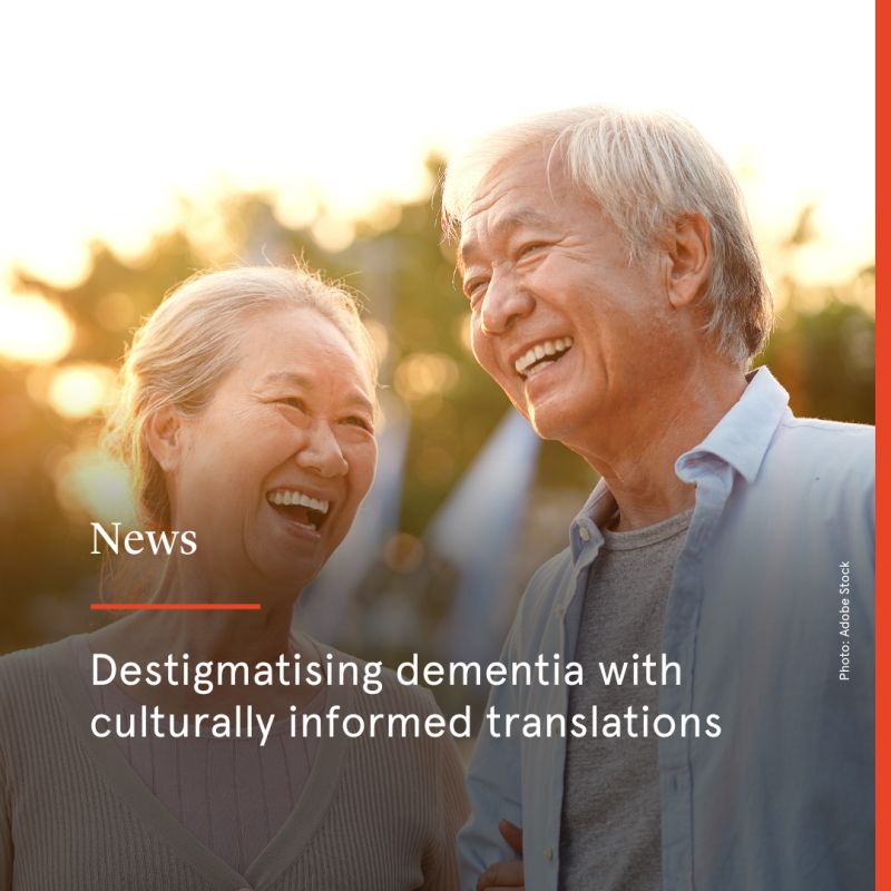 Brain & Mind Centre (@brainmind_usyd) on Twitter photo Destigmatising dementia in Chinese-Australian communities ➡️bit.ly/Destigmatising…
#FaceDementia
PhD student Zihan shares about his work in contributing culturally appropriate terms to dementia resources.
<a href="/leefay_low/">Lee-Fay Low</a> <a href="/SydDementiaNet/">Sydney Dementia Network</a> <a href="/USydSLC/">USYD Languages and Cultures</a> Destigmatising dementia in Chinese-Australian communities ➡️bit.ly/Destigmatising…
#FaceDementia
PhD student Zihan shares about his work in contributing culturally appropriate terms to dementia resources.
<a href="/leefay_low/">Lee-Fay Low</a> <a href="/SydDementiaNet/">Sydney Dementia Network</a> <a href="/USydSLC/">USYD Languages and Cultures</a>