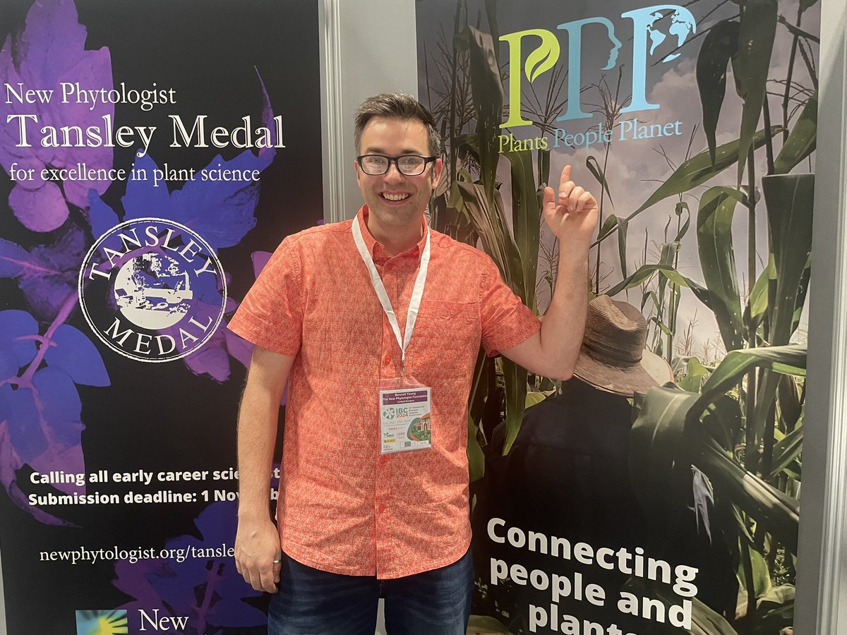BennettJYoung's tweet photo. I’ll be at the New Phytologist Foundation stand during lunch and coffee breaks @ibc2024. 

Come find out about @plantspplplanet and our mission to publish plant research with societal impact.

We love connecting people and plants! 

#IBC2024 https://t.co/ijrbKpjPDi