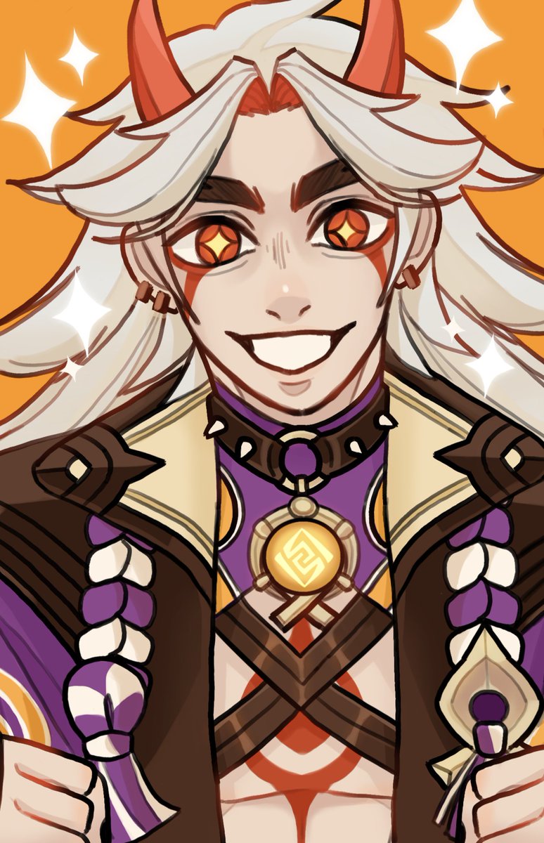 Full picture ⁽⁠⁽⁠◝⁠(⁠ ⁠•⁠௰⁠•⁠ ⁠)⁠◜⁠⁾⁠⁾
Always happy to draw Itto 🙂‍↕️
#Itto #GenshinImpact