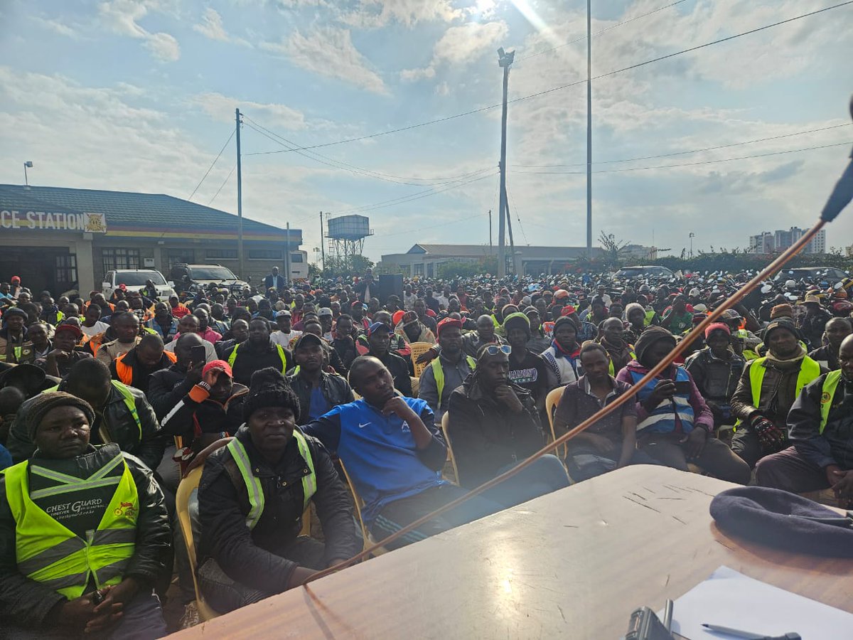 Belive_Kinuthia's tweet photo. Boda Boda Operators across the country are coming together to SAY ENOUGH IS ENOUGH. 

These protests have led to the loss of their bikes to crooks amongst the protesters

A time comes when you must stand up against anarchists to save your country from chaos disguised as protests https://t.co/cYBgPSzO7B