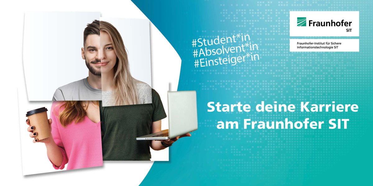 FraunhoferSIT's tweet image. Sie studieren #Informatik oder #Informationsrecht und interessieren sich für #Datenschutzrecht? Wir suchen ab sofort eine studentische Hilfskraft. 
Mehr Infos finden Sie in der #Stellenausschreibung: jobs.fraunhofer.de/job/Darmstadt-… 
 
#Job #FraunhoferSIT #Datenschutz #Darmstadt