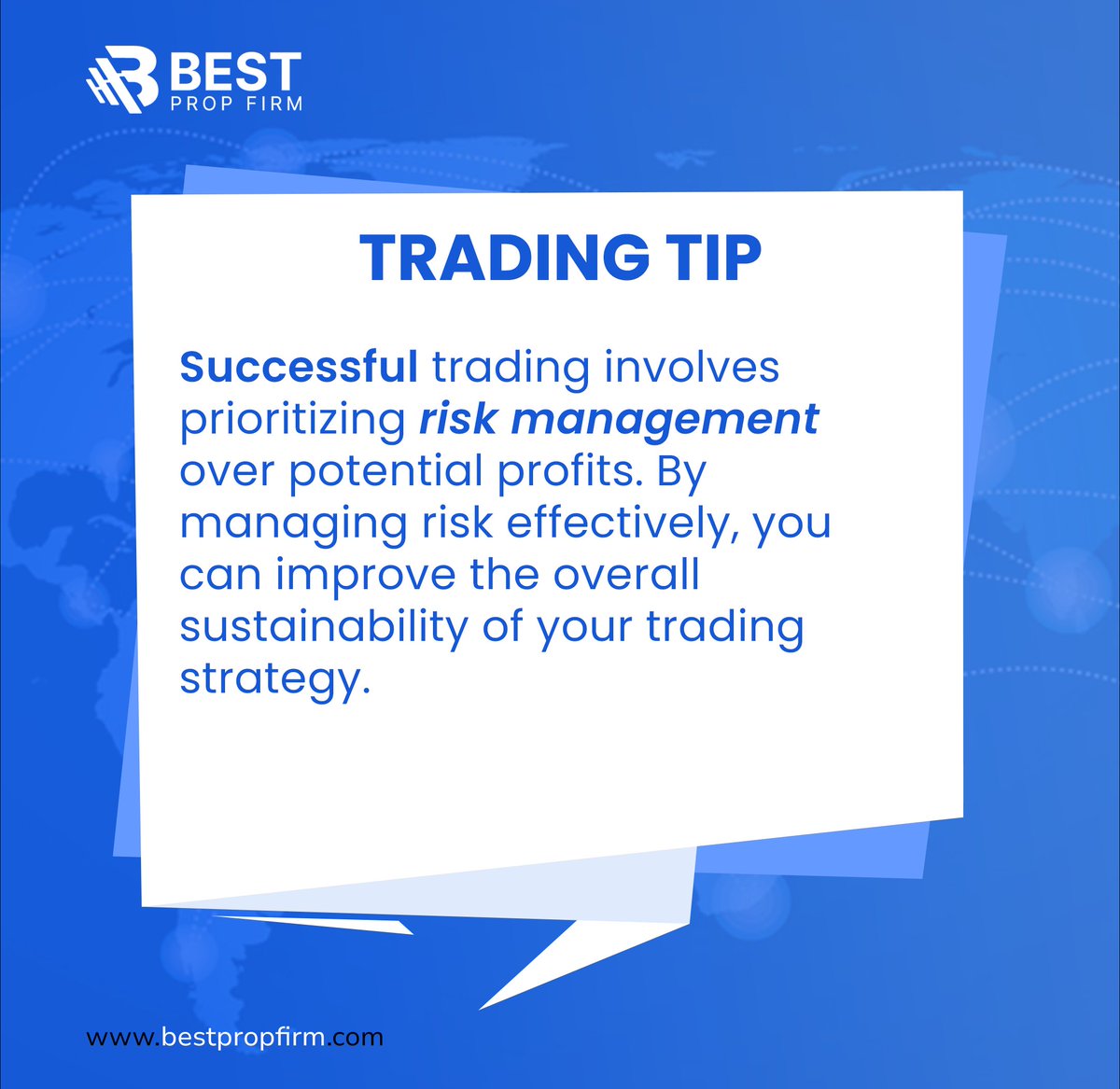 best_propfirm's tweet image. Successful trading isn&apos;t just about chasing profits; it&apos;s about mastering risk management. 📉💡 Prioritize safeguarding your capital to ensure the longevity and sustainability of your trading strategy. 💪 

#RiskManagement #SustainableTrading #ForexVPSReviews