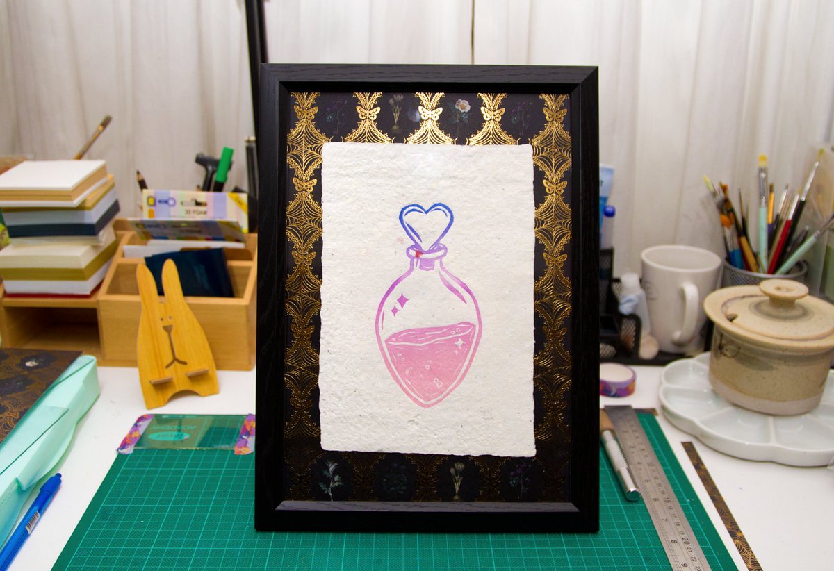 one bonus of having a lot of scrapbooking paper is it makes for really neat backgrounds for prints (this one is by @jeweliahoward )