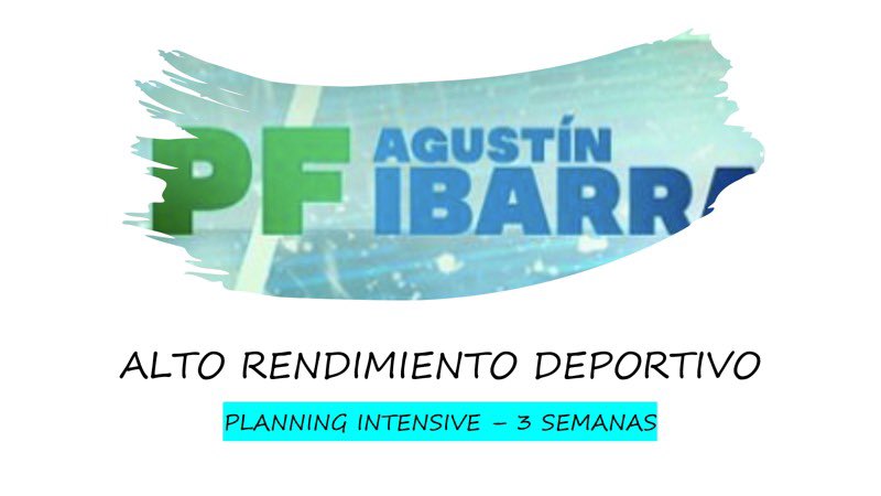 profaguibarra's tweet image. 🚨NUEVO APORTE‼️
📌Plan INTENSIVE (3 semana) 
🗓️Planing integral 
⚠️Nivel de trabajo estructural alto. 
📈Proceso de resistencia mixta optimo.
📨Interesados dejar MD c/ correo
❤️🔄 Para difundir🔝
#preparacionfisica #altorendimiento