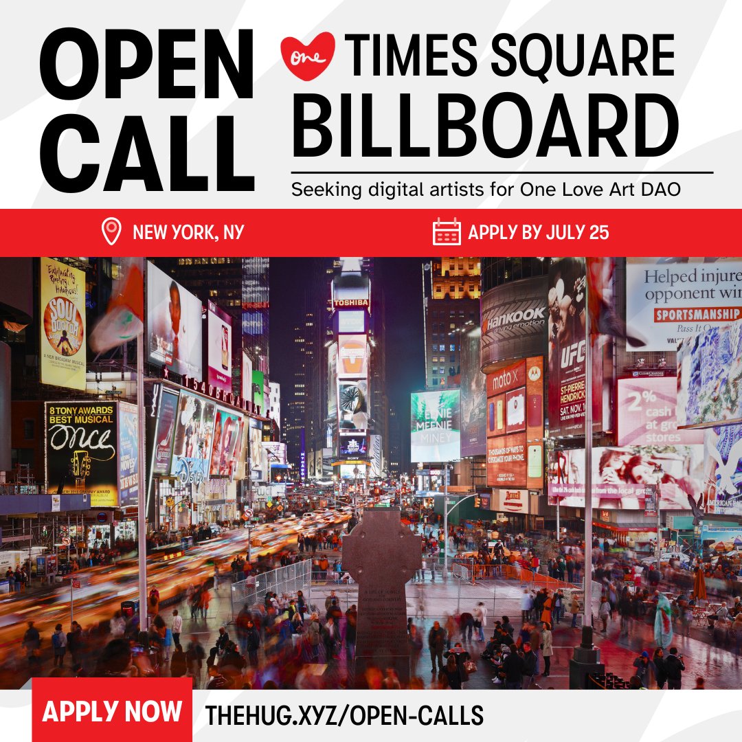 I am deeply grateful for the opportunity to have my art displayed in Times Square, NYC on July 30th.

Thank you all for your support, hard work, and dedication. Your efforts have made this milestone possible, and I am truly honored.

Warm regards,
Alina🤍