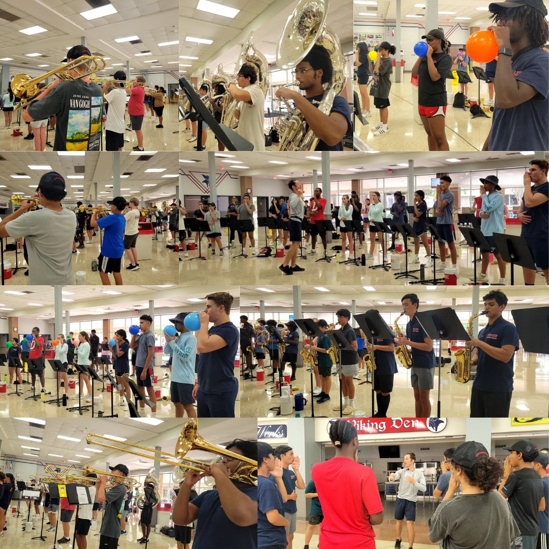 Dulles High School Band tweet media