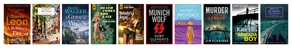 pulpfictionbks's tweet photo. Bestselling Crime & Mystery by:
#DonnaLeon
#JohnDicksonCarr
@BL_Shop
#MartinWalker
@CharlesArdai
#JackClark
@HardCaseCrime
@RoryClements6
@VivWrites
#JimEldridge
@kateellisauthor
#JohnFerguson https://t.co/AFk6U0WygF