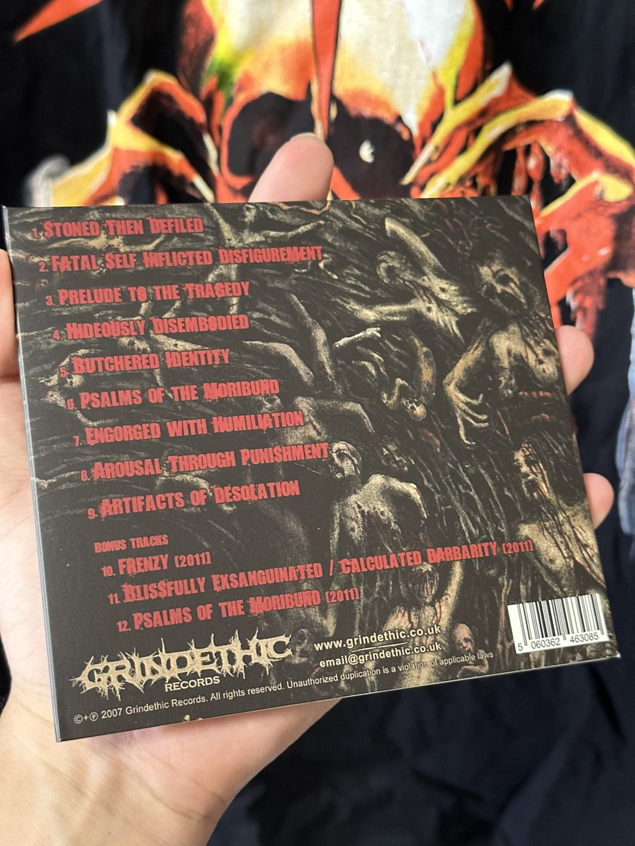 shishineko44225's tweet image. #Nowplaying
#DEFEATEDSANITY🇩🇪
#PSALMSOFTHEMORIBUND
#TECHNICALBRUTALDEATHMETAL