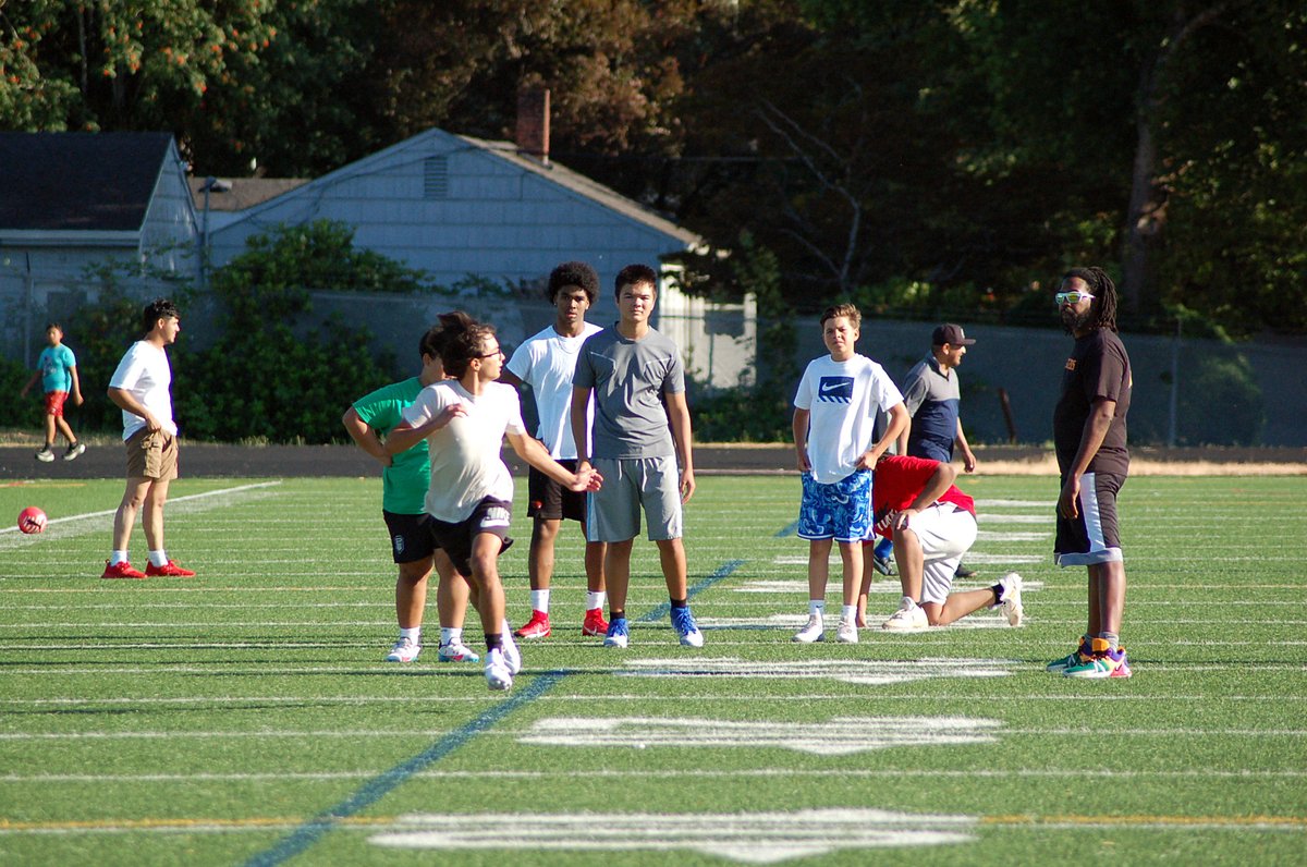 BTechFootball's tweet photo. And so it begins... https://t.co/2xDSDPBInE