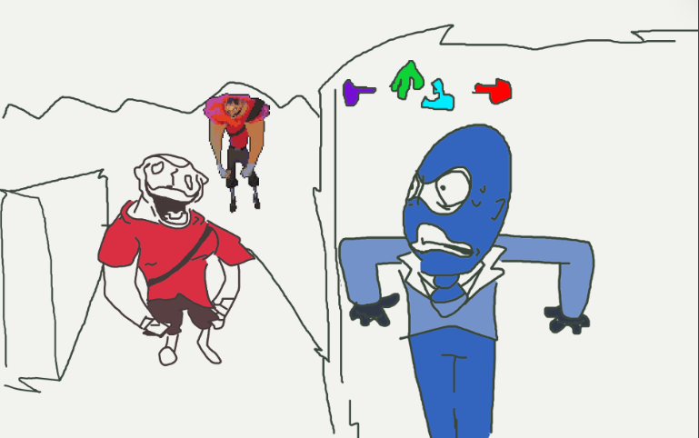 LemonSh4rk662's tweet photo. Got bored so made a Step Right Up concept/doodle :3
(Step Right Up by TheRoyalTony, JordoJams, and BreezyMelee)
-#SRUAdventureIsle #FNF #TF2 #CaptureTheIntelligence- https://t.co/g4KFRbCUtR