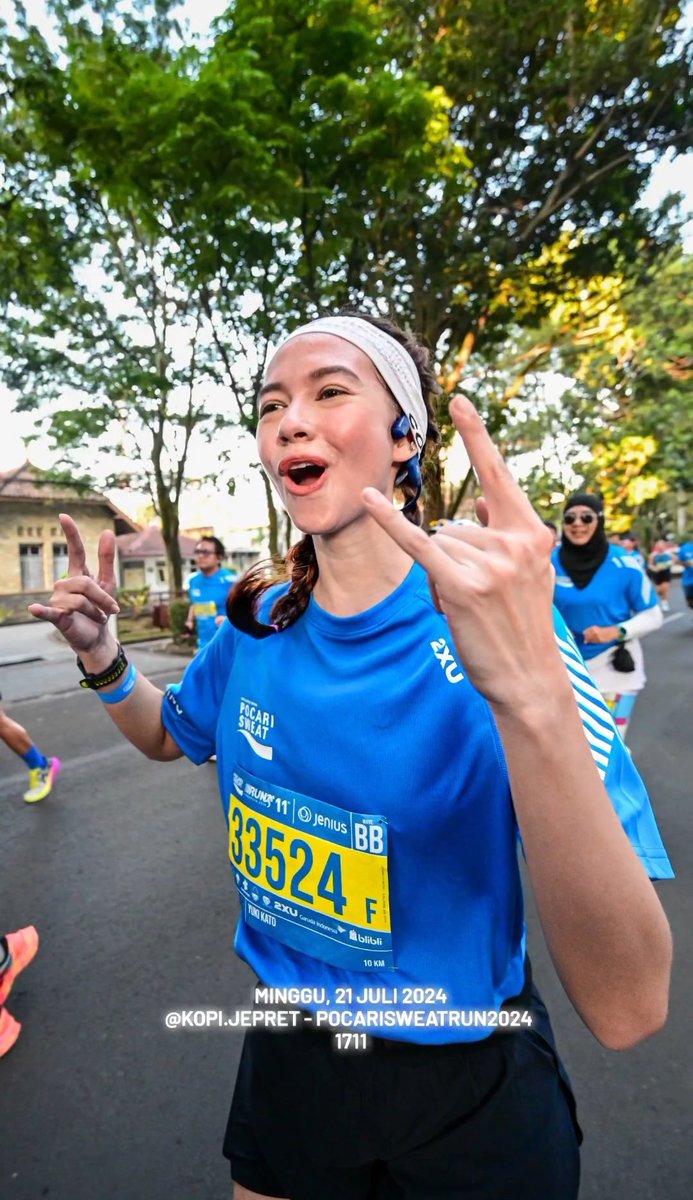 yukaversmantap's tweet photo. Pocarisweat Run 2024

#pocarisweatrun2024 #SafeRunning #yukikato #yukavers https://t.co/NuiYRMNyoJ