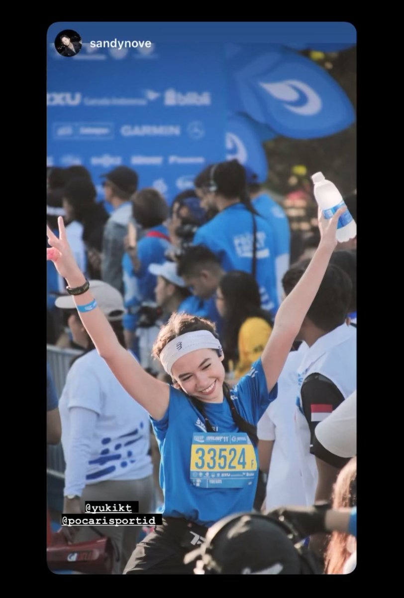 yukaversmantap's tweet photo. Pocarisweat Run 2024

#pocarisweatrun2024 #SafeRunning #yukikato #yukavers https://t.co/j8zo9zJbbF