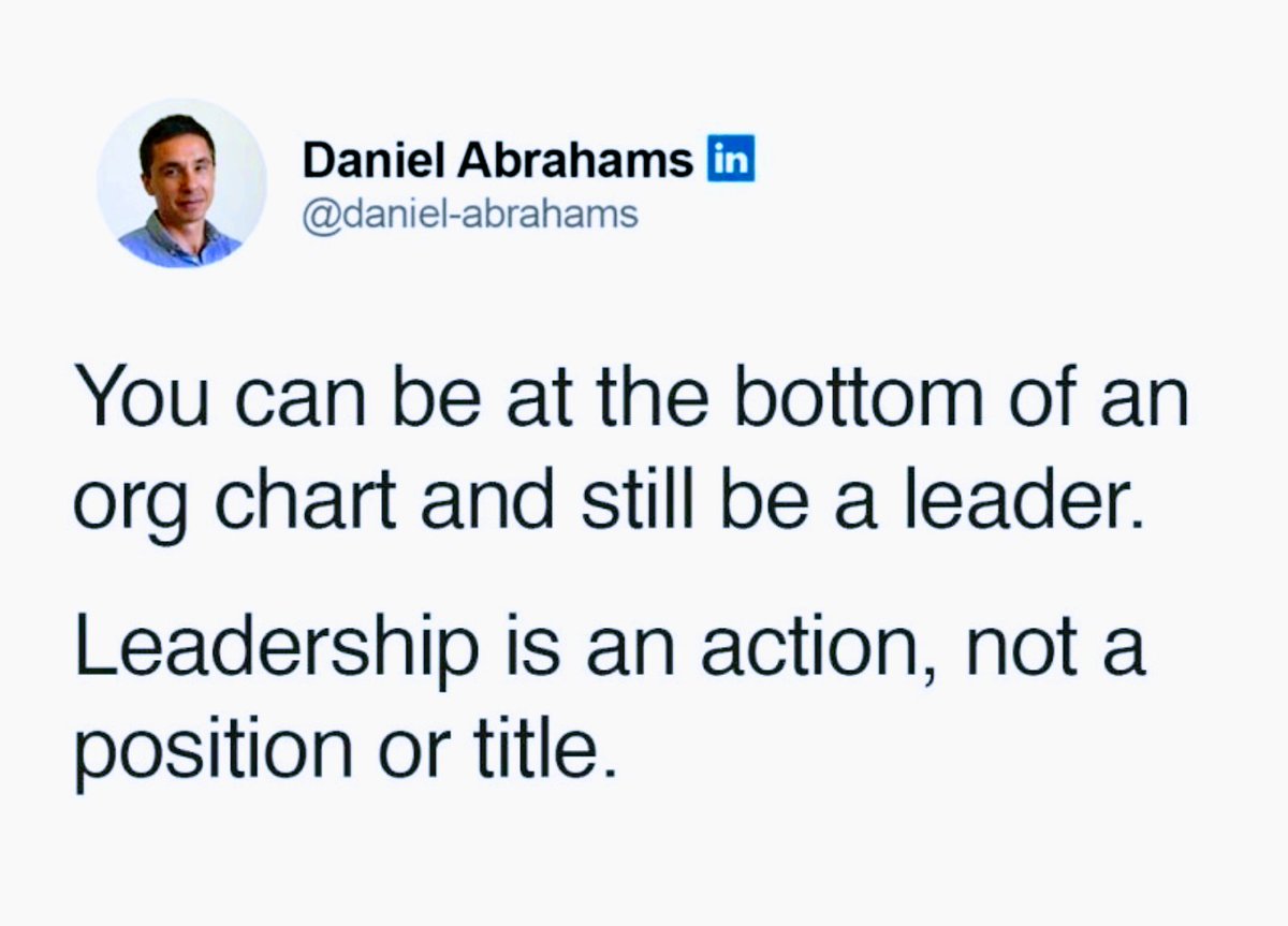 Servant Leadership. 💯