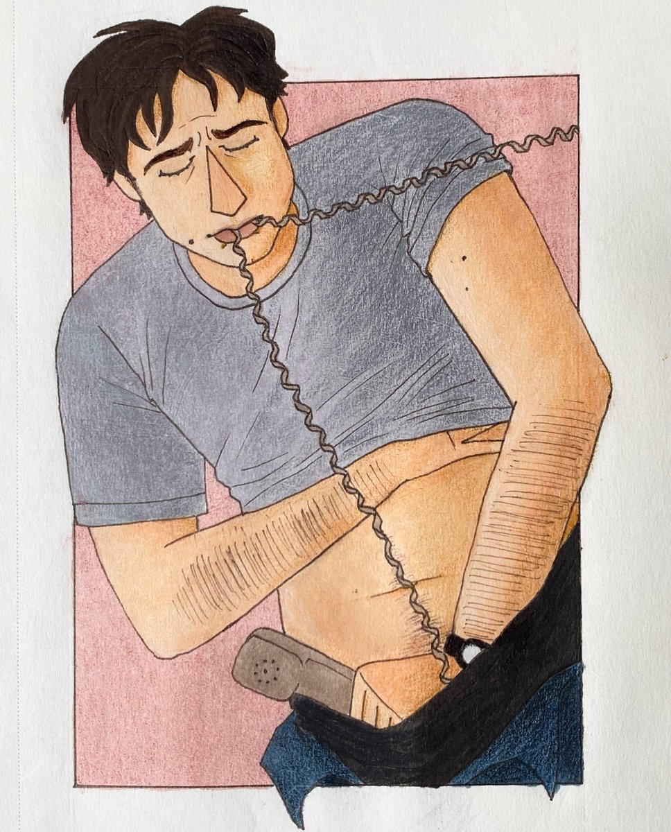 mulder getting freaky on the phone 🤨 #xfiles