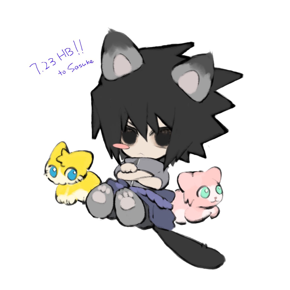 #NARUTO #sasuke 🎂