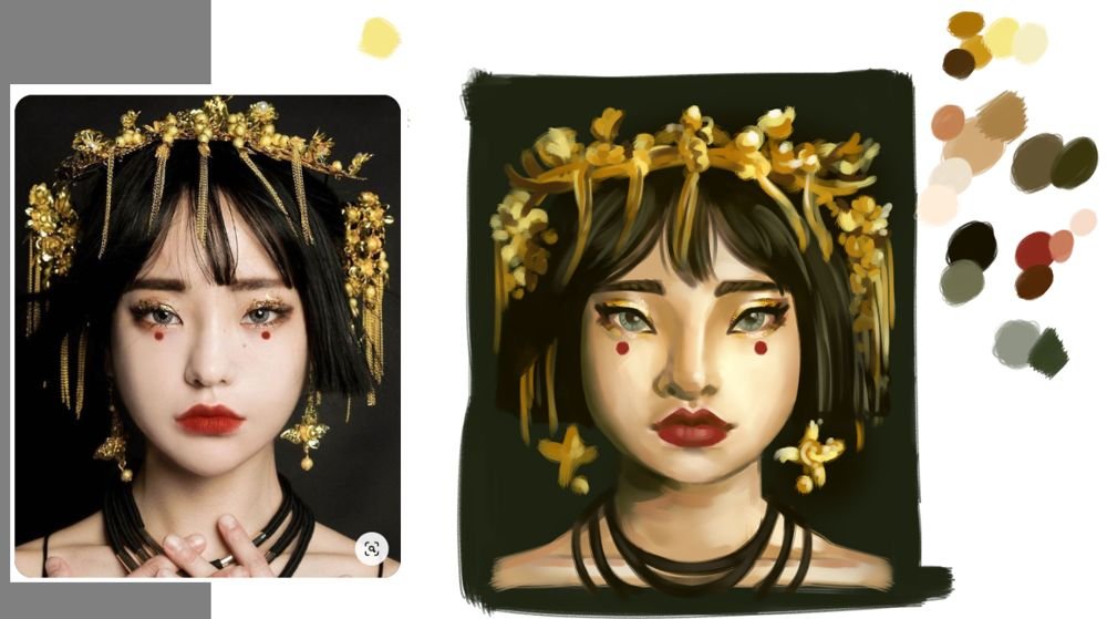 tara | painting...? tweet media