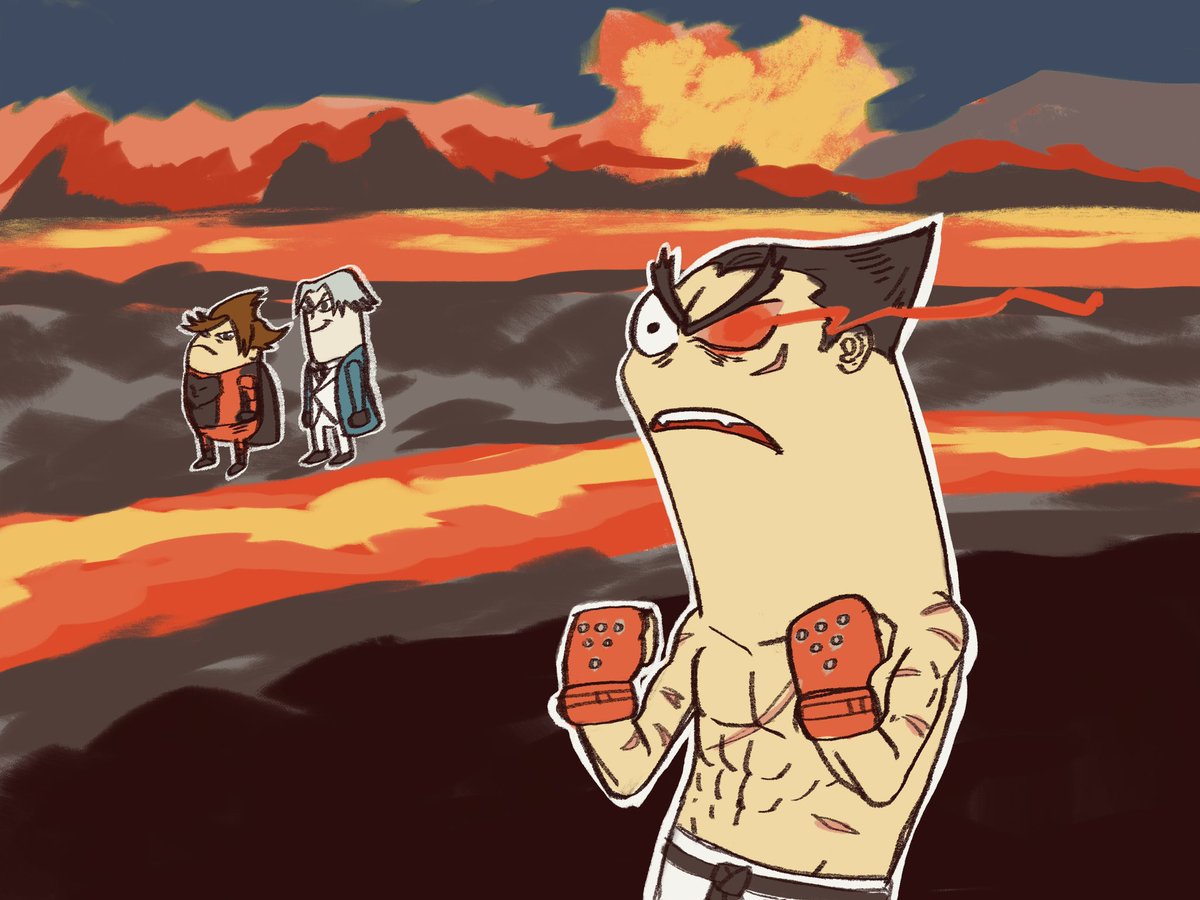 hoodratt20xx's tweet photo. somehow, Heihachi returned https://t.co/OwKFBmmg6w