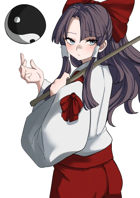 #100日チャレンジ   77日目 博麗靈夢(東方Project)