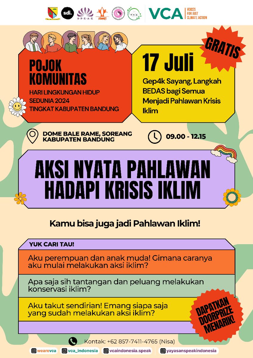 dormaringanhs's tweet photo. @WeAreVCA 
Environmental Jamboree 2024 in Regency of Bandung, Province Jawa Barat, Indonesia. Key stakeholders signed commitment to save, to guard the environment and promote environmental-friendly lifestyle. @sdi_net https://t.co/JEcm6XovCM