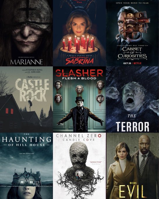 Rank these anthologies. #Horror