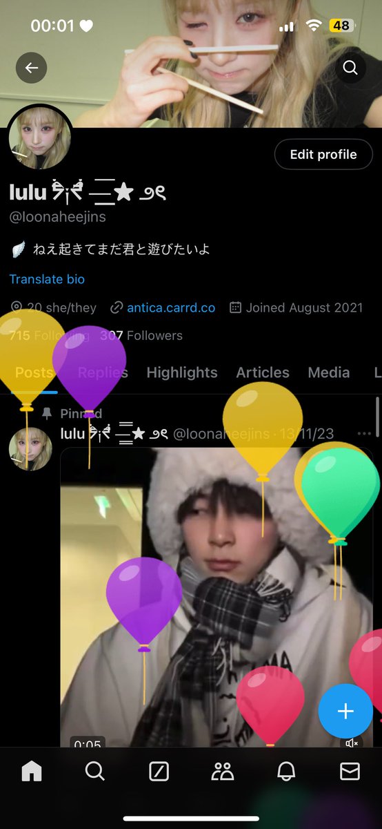 heejinjuns's tweet photo. YAYYYY IM 21 https://t.co/tJZdGyWePH