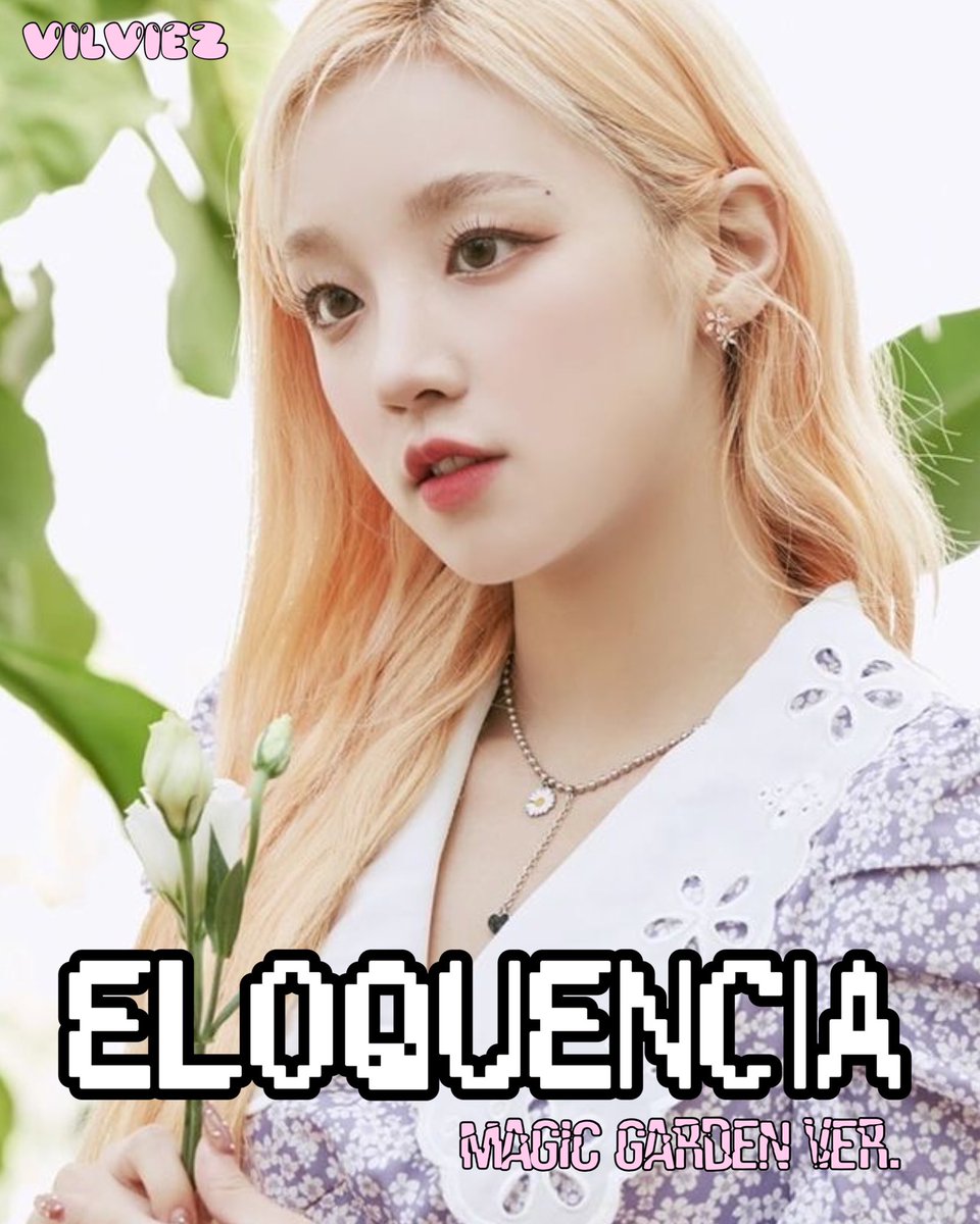 NOVAent_OFC's tweet photo. VILVIEZ (빌비에즈) 1st EP 
“ELOQUENCIA”

💐Concept Photo Magic Garden ver.
#SAYURI #SOPHIE #DAHYE

+*:ꔫ:* 1𝑆𝑇 𝐸𝑃 𝐴𝐿𝐵𝑈𝑀 𝑅𝑒𝑙𝑒𝑎𝑠𝑒 𝑜𝑛
2024.08.02 FRI 1PM KST *:ꔫ:*+

#VILVIEZ #빌비에즈 #CONCEPPHOTO #1STEP
#ELOQUENCIA https://t.co/9kueyS6yXi
