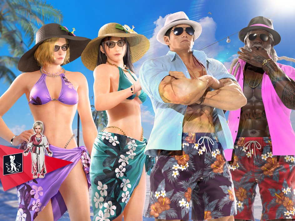 🤜#鉄拳8 「#TEKKEN SHOP」 最新入荷アイテム情報 ＼夏だ！海だ！水着