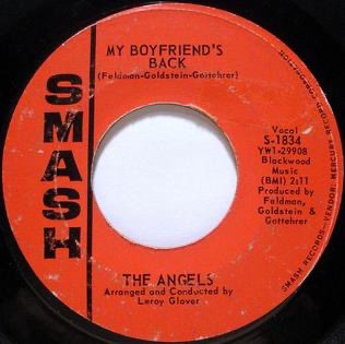 VinnieGRadio's tweet image. It was on this day in 1963 that #TheAngels released My Boyfriend’s Back as a single from their sophomore album of the same name featuring a young @OfficialRJDio on trumpet! @jackybambam933 plays it on @933WMMR for its 61st single-versary. #JackysJukeboxHistory #wmmrftv