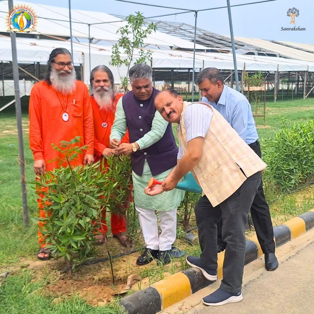 djjssanrakshan's tweet photo. DJJS Sanrakshan conducted another #TreePlantation in #Nurmahal, Punjab under its Green Drive campaign, aiming to plant 25K saplings this year. Special thanks to @DrRajeevBJP &amp; @iArjunSinghBJP for supporting our initiative for a greener future.

#TheGreenDrive #VanMahotsav https://t.co/jBJ3cCz9fJ